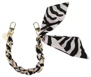 AVY Universeel Sjaal Telefoonkoord / Polsbandje (32CM) Serengeti Zebra