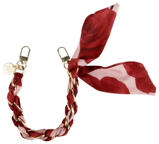 AVY Universeel Sjaal Telefoonkoord / Polsbandje (32CM) Botanique Roses afbeelding 1