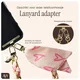 AVY Universeel Sjaal Telefoonkoord / Polsbandje (32CM) Cupid Blush afbeelding 6