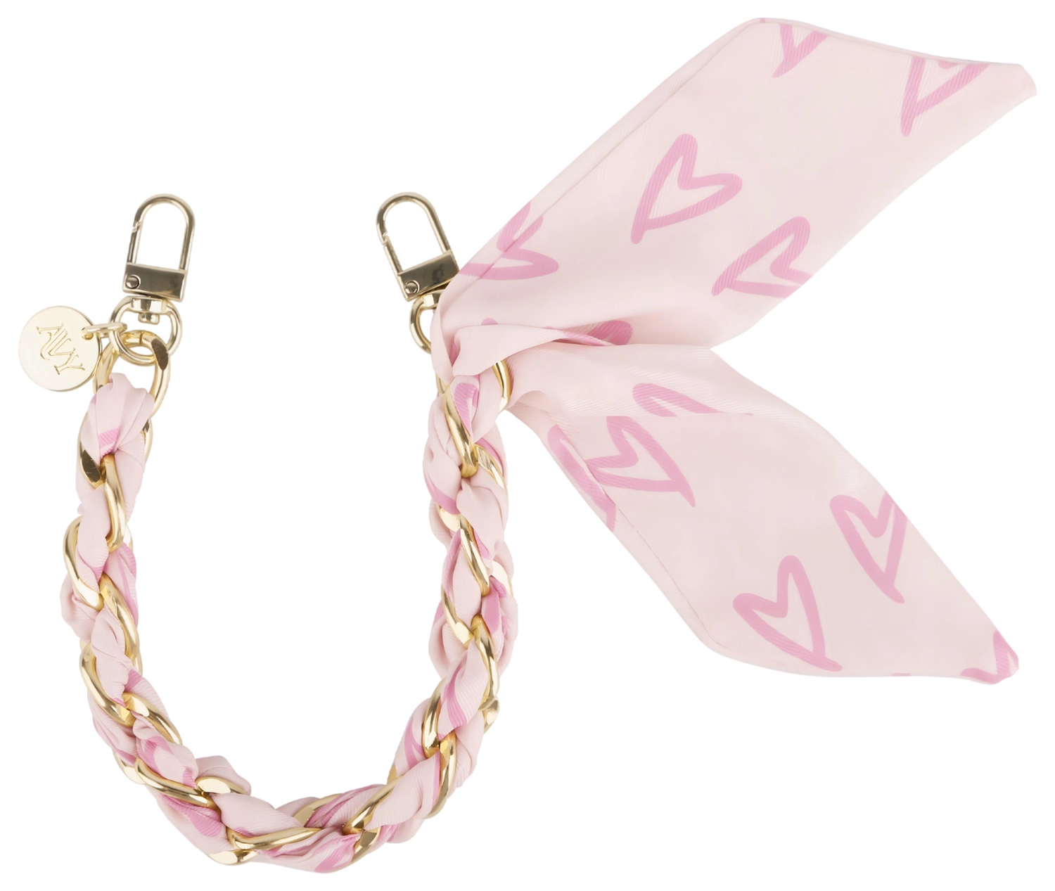 AVY Universeel Sjaal Telefoonkoord / Polsbandje (32CM) Cupid Blush afbeelding 1