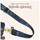 AVY Verstelbaar Nylon Crossbody Telefoonkoord (130CM) Obscura Blue afbeelding 6