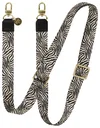 AVY Verstelbaar Nylon Crossbody Telefoonkoord (130CM) Serengeti Zebra