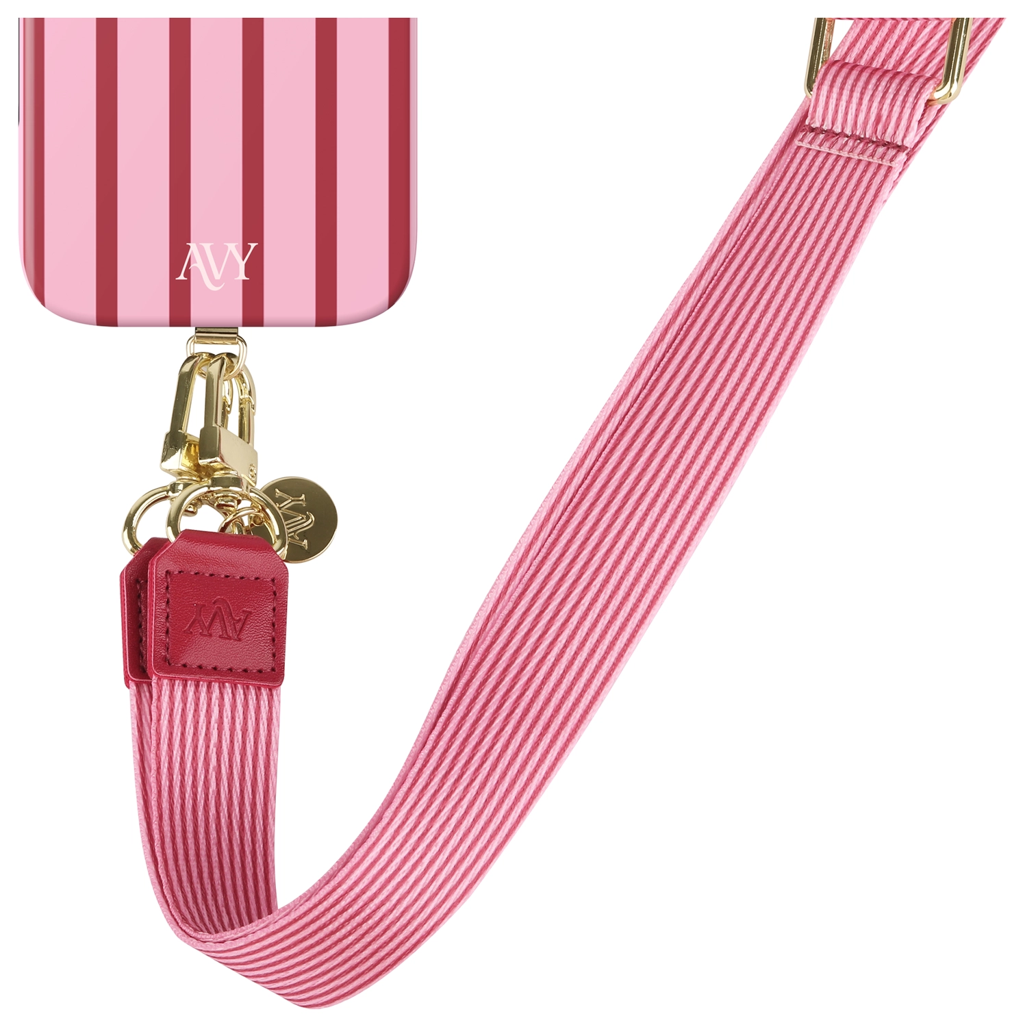 AVY Verstelbaar Nylon Crossbody Telefoonkoord (130CM) Linea Sol afbeelding 8