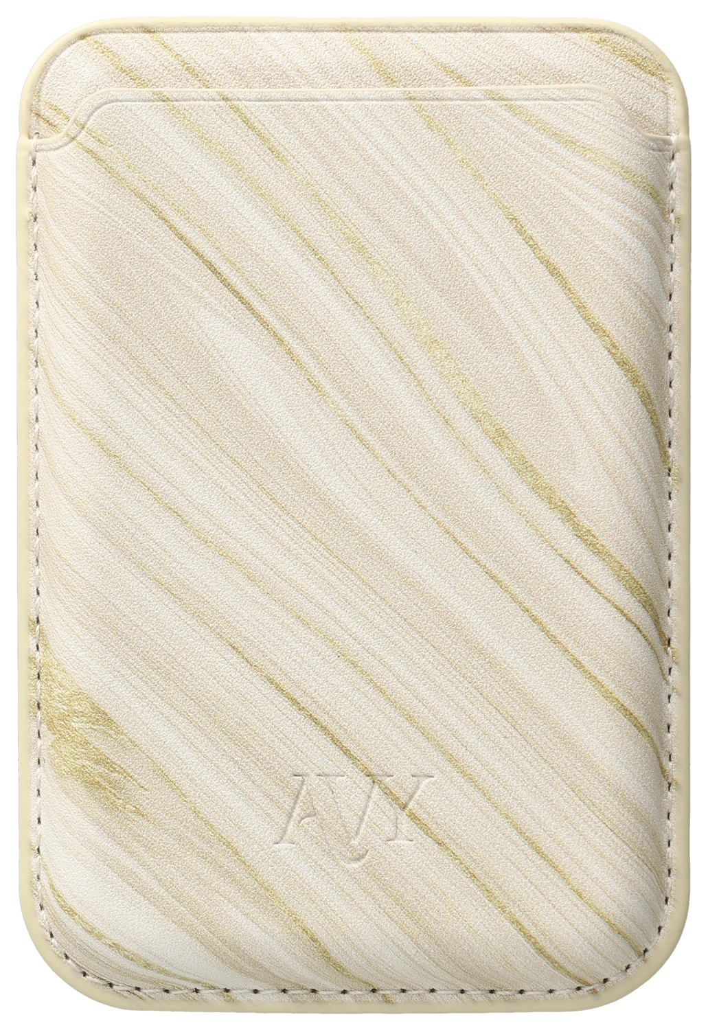 AVY Magnetische Wallet MagSafe Kaarthouder / Pasjeshouder Aurum Gold afbeelding 7