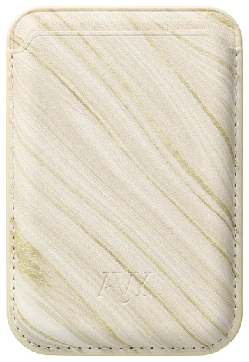 AVY Magnetische Wallet MagSafe Kaarthouder / Pasjeshouder Aurum Gold afbeelding 7