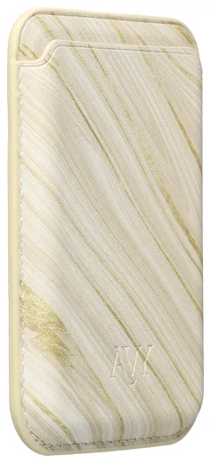 AVY Magnetische Wallet MagSafe Kaarthouder / Pasjeshouder Aurum Gold afbeelding 8