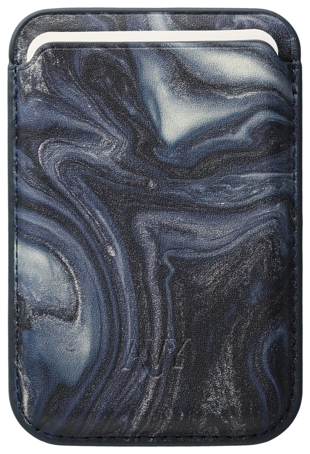 AVY Magnetische Wallet MagSafe Kaarthouder / Pasjeshouder Obscura Blue afbeelding 7
