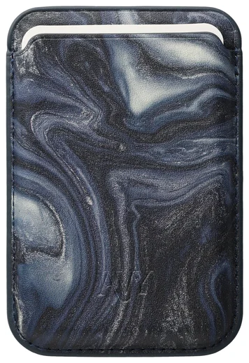 AVY Magnetische Wallet MagSafe Kaarthouder / Pasjeshouder Obscura Blue afbeelding 7