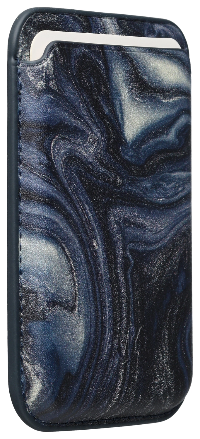 AVY Magnetische Wallet MagSafe Kaarthouder / Pasjeshouder Obscura Blue afbeelding 8