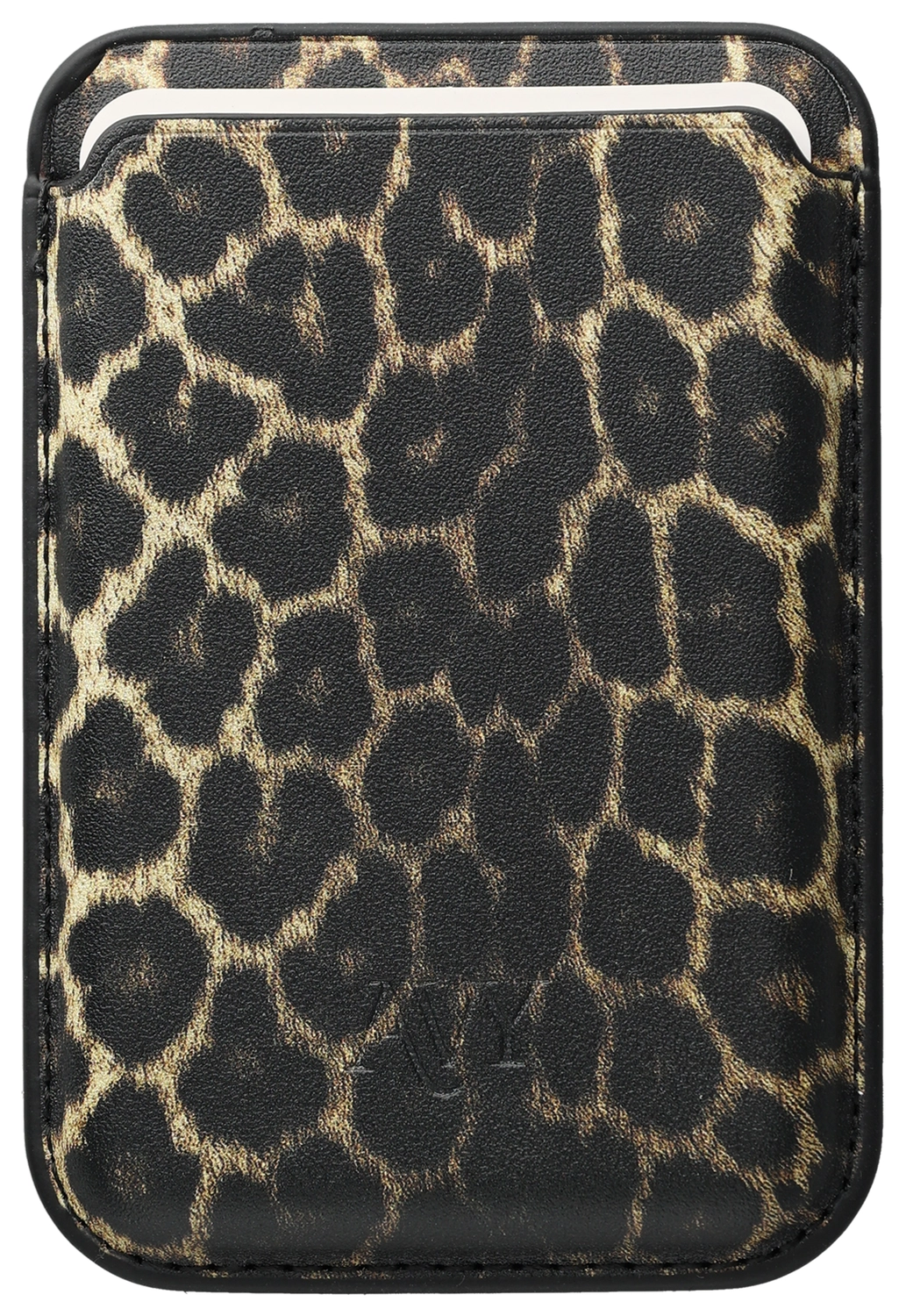 AVY Magnetische Wallet MagSafe Kaarthouder / Pasjeshouder Panthera Chic afbeelding 7