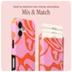 AVY Magnetische Wallet MagSafe Kaarthouder / Pasjeshouder Rosé Twist afbeelding 2
