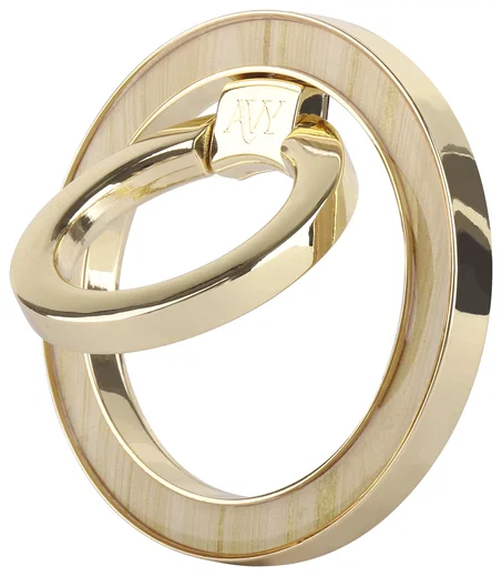 AVY Stand MagSafe Ring Stand / Vinger Houder Aurum Gold afbeelding 5
