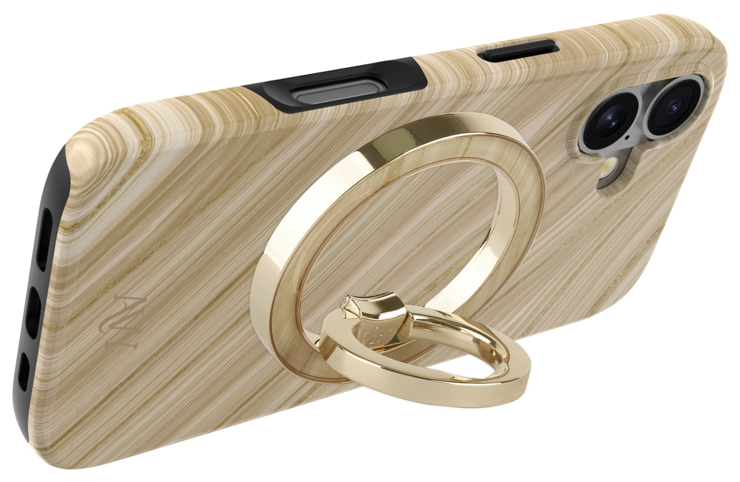 AVY Stand MagSafe Ring Stand / Vinger Houder Aurum Gold afbeelding 6