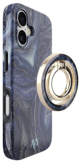 AVY Stand MagSafe Ring Stand / Vinger Houder Obscura Blue afbeelding 7