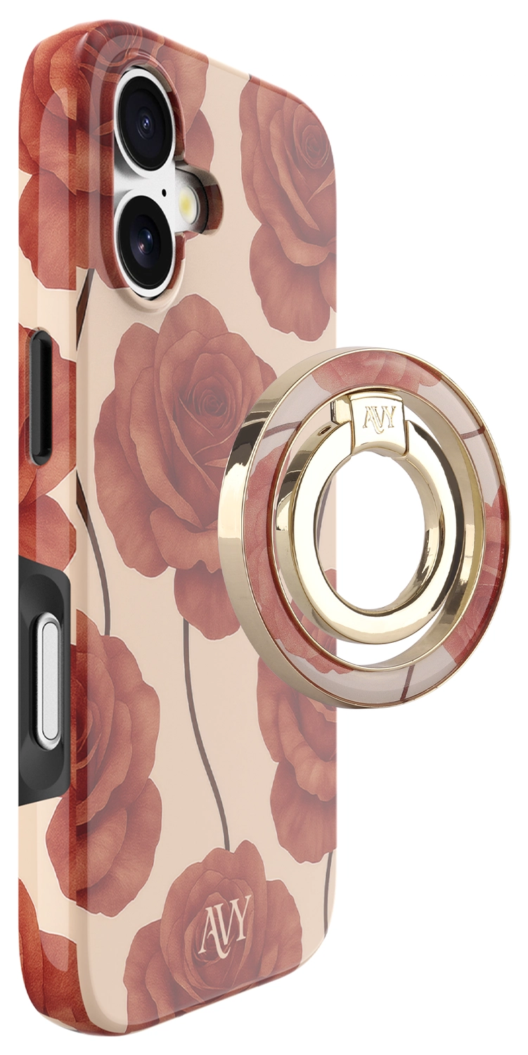AVY Stand MagSafe Ring Stand / Vinger Houder Botanique Roses afbeelding 8