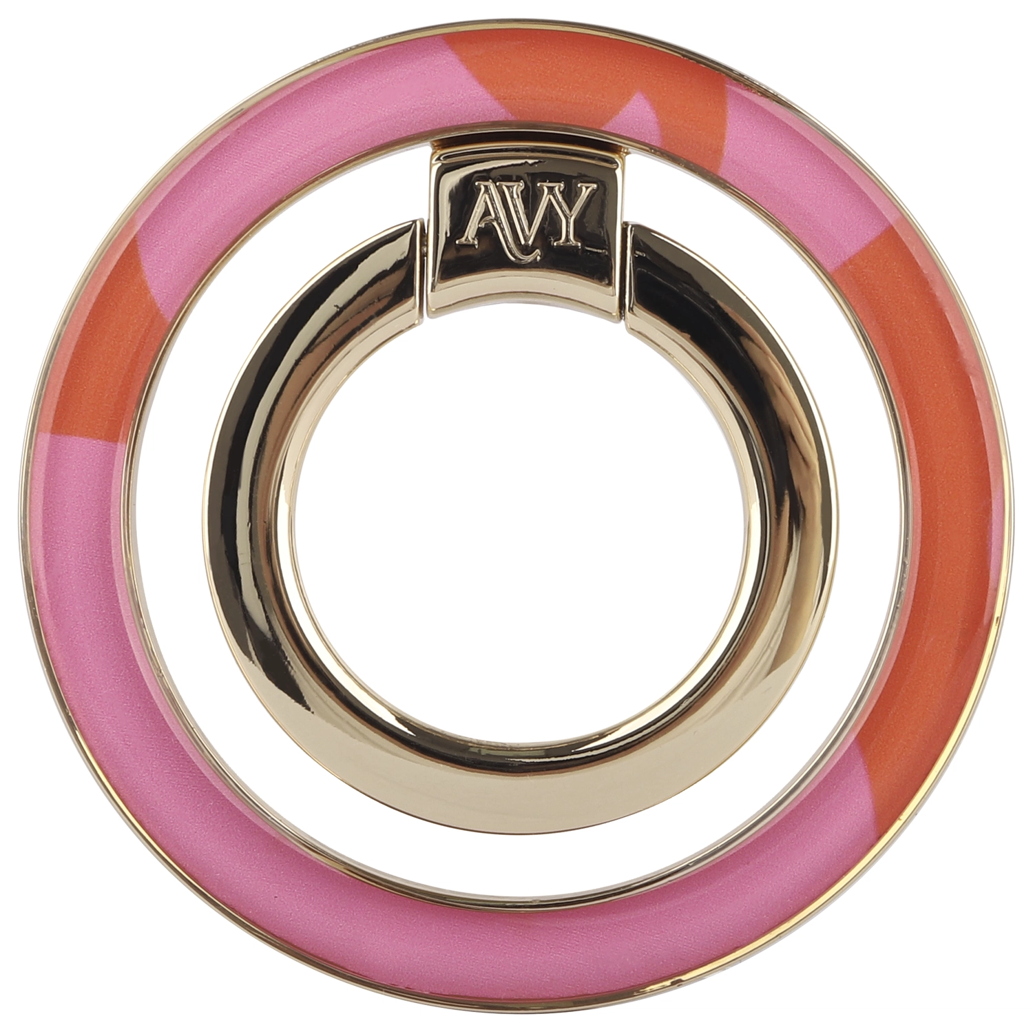 AVY Stand MagSafe Ring Stand / Vinger Houder Rosé Twist afbeelding 1