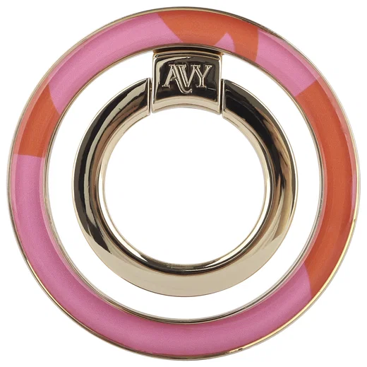 AVY Stand MagSafe Ring Stand / Vinger Houder Rosé Twist afbeelding 1