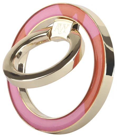 AVY Stand MagSafe Ring Stand / Vinger Houder Rosé Twist afbeelding 5