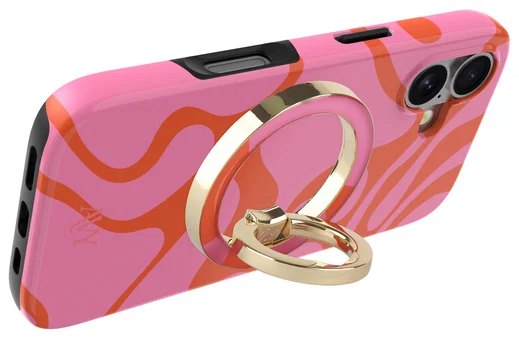 AVY Stand MagSafe Ring Stand / Vinger Houder Rosé Twist afbeelding 6
