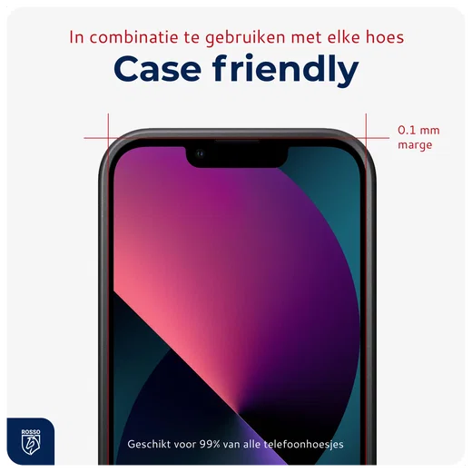 Rosso Apple iPhone 13 Pro Max Tempered Glass met Installatietray (2-pack) afbeelding 2
