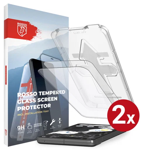Rosso Google Pixel 7 Tempered Glass met Installatietray (2-Pack) afbeelding 1
