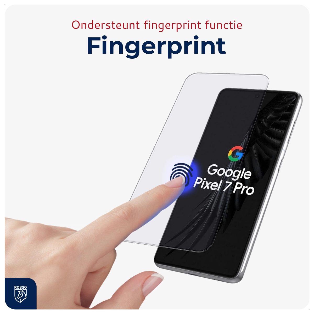 Rosso Google Pixel 7 Tempered Glass met Installatietray (2-Pack) afbeelding 2