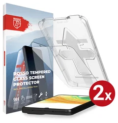 Rosso Samsung Galaxy A33 Tempered Glass met Installatietray (2-Pack) afbeelding