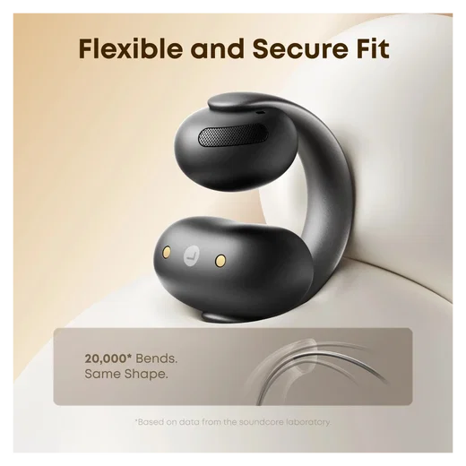 Anker Soundcore Aeroclip Open-Ear Oordopjes True Wireless Bluetooth Zwart afbeelding 3
