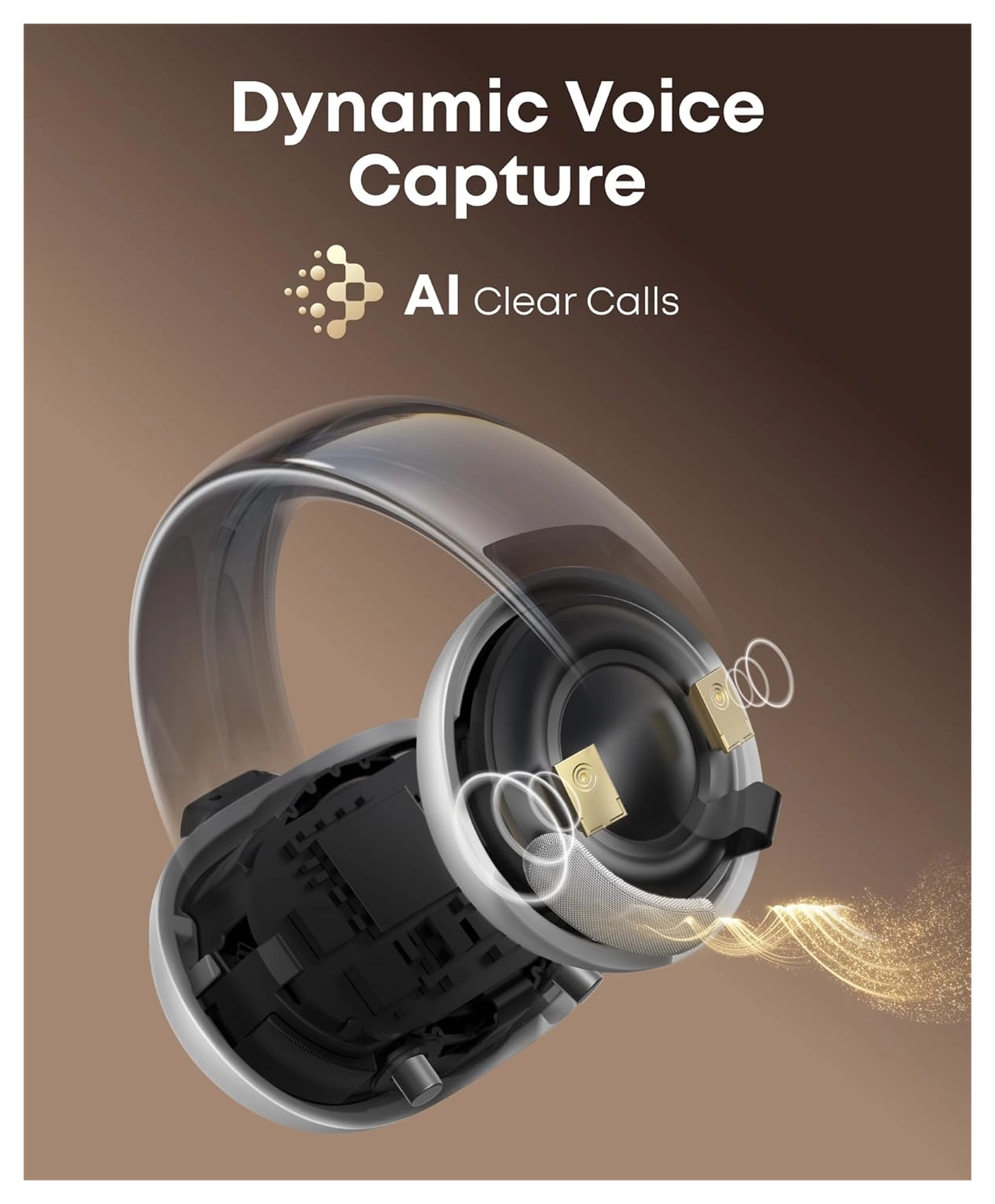 Anker Soundcore Aeroclip Open-Ear Oordopjes True Wireless Bluetooth Wit afbeelding 3