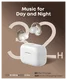 Anker Soundcore Aeroclip Open-Ear Oordopjes True Wireless Bluetooth Wit afbeelding 6