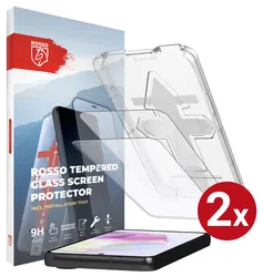 Rosso Samsung Galaxy A35 Tempered Glass met Installatietray (2-Pack) afbeelding