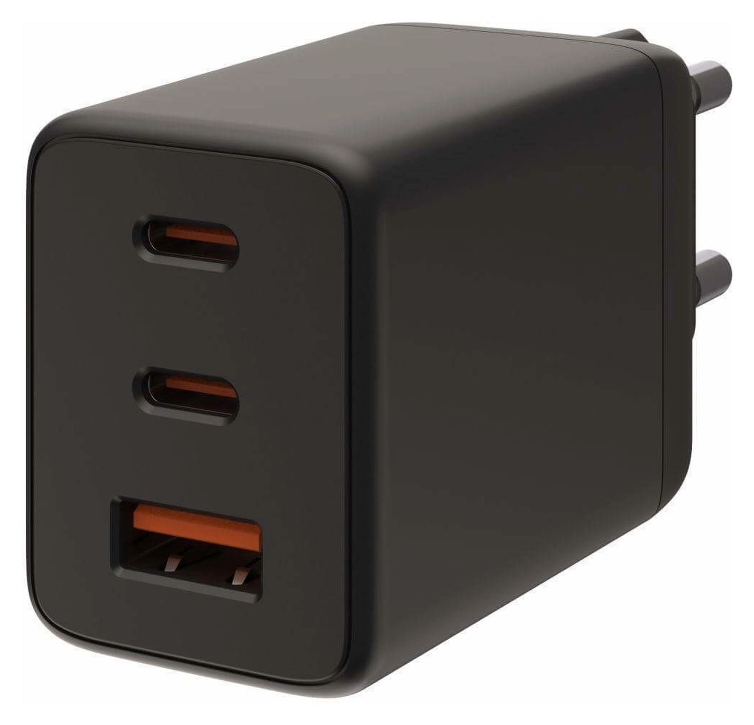 UAG SRGE 65W GaN Power Adapter 3-Poorts USB-C/USB-A Snellader Zwart afbeelding 2