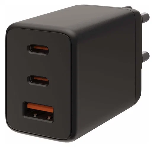 UAG SRGE 65W GaN Power Adapter 3-Poorts USB-C/USB-A Snellader Zwart afbeelding 2