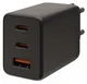 UAG SRGE 65W GaN Power Adapter 3-Poorts USB-C/USB-A Snellader Zwart afbeelding 2
