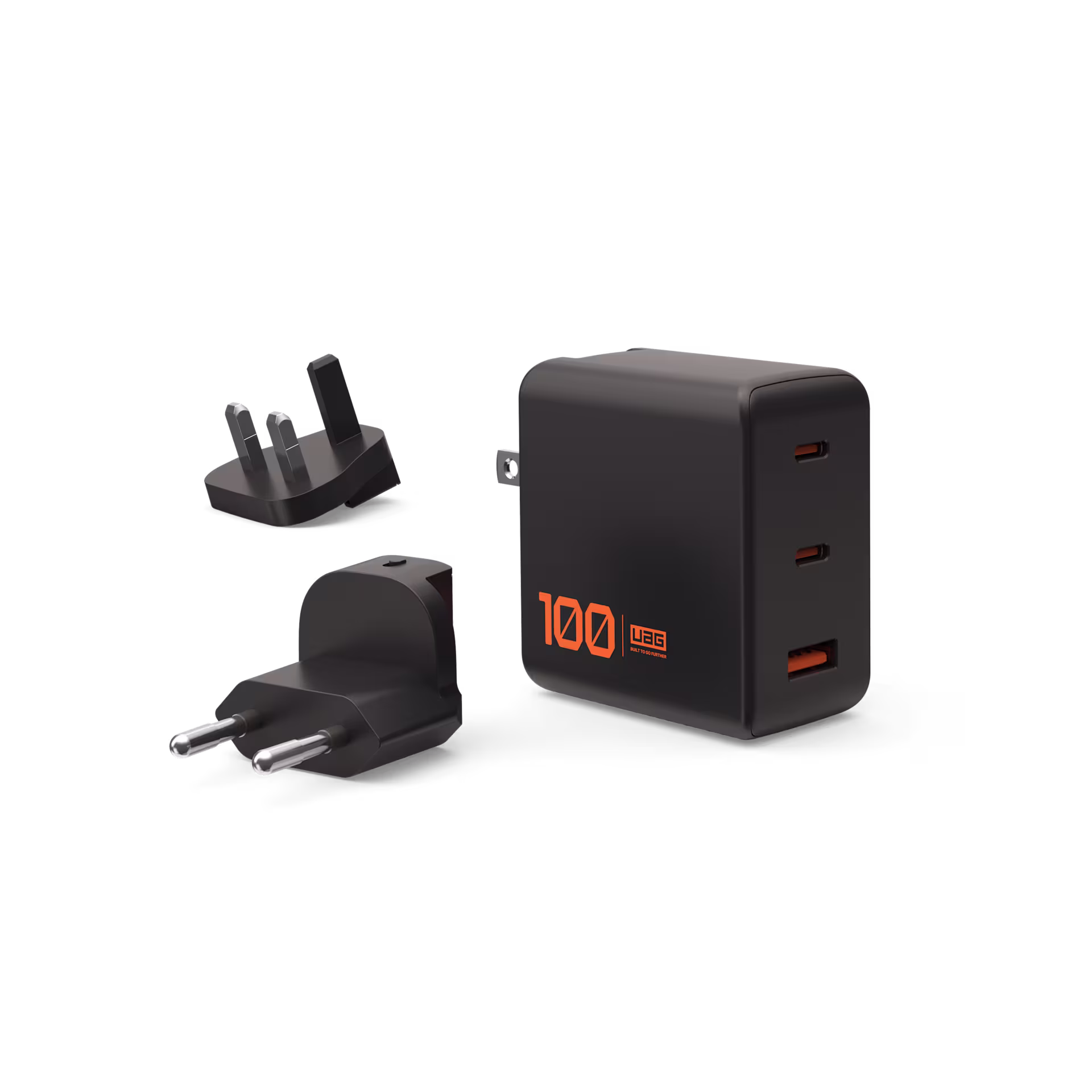 UAG SRGE 100W 3-Poorts Snellader USB-C & USB-A Zwart