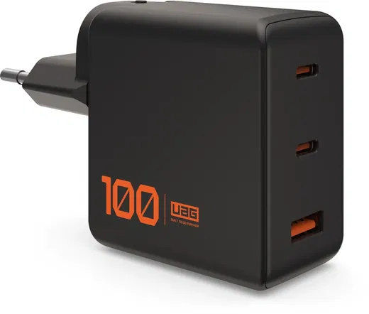 UAG SRGE 100W 3-Poorts Snellader USB-C & USB-A Zwart afbeelding 3