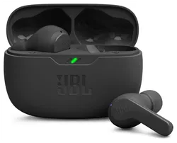 JBL Wave Beam Draadloze Bluetooth In-Ear Oordopjes met JBL Deep Bass Sound Zwart afbeelding