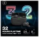 JBL Wave Beam Draadloze Bluetooth In-Ear Oordopjes met JBL Deep Bass Sound Zwart afbeelding 5