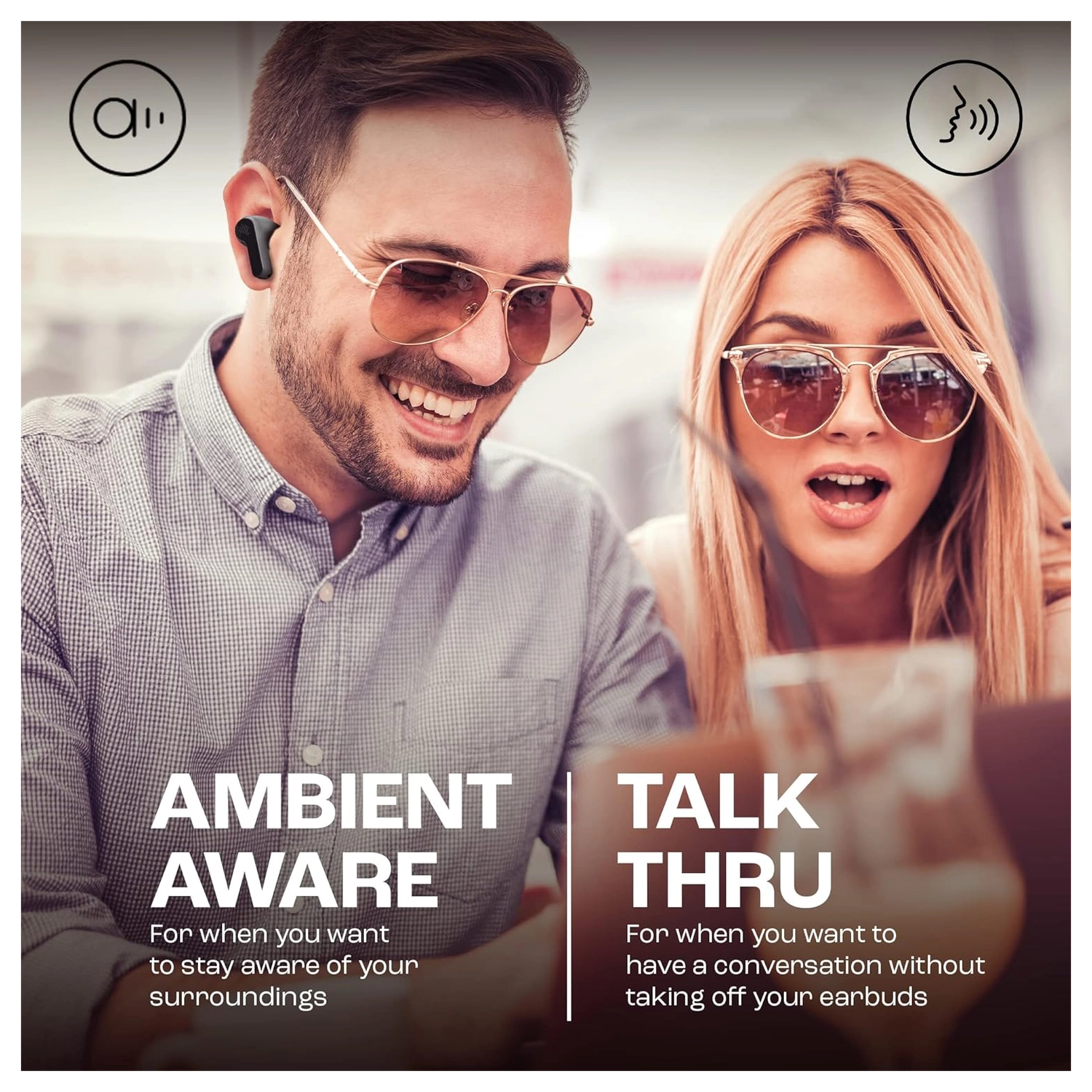 JBL Wave Beam Draadloze Bluetooth In-Ear Oordopjes met JBL Deep Bass Sound Zwart afbeelding 6
