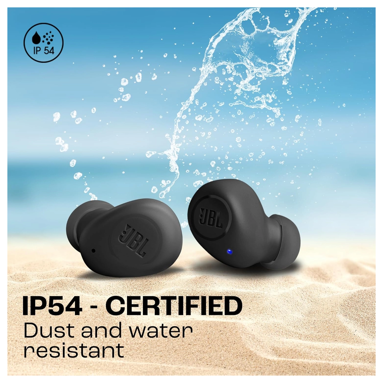 JBL Wave Buds Draadloze Bluetooth 5.2 Oordopjes met JBL Deep Bass Sound Zwart afbeelding 10