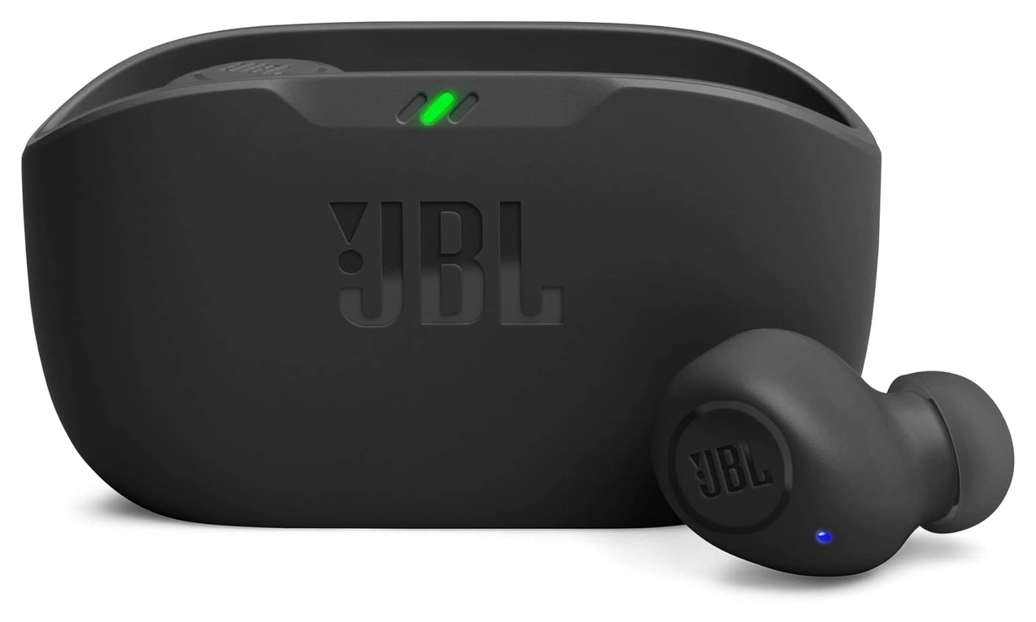 JBL Wave Buds Draadloze Bluetooth 5.2 Oordopjes met JBL Deep Bass Sound Zwart afbeelding 1