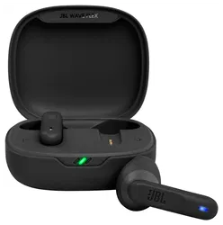 JBL Wave Flex Draadloze Bluetooth In-Ear Oordopjes met JBL Deep Bass Sound Zwart afbeelding
