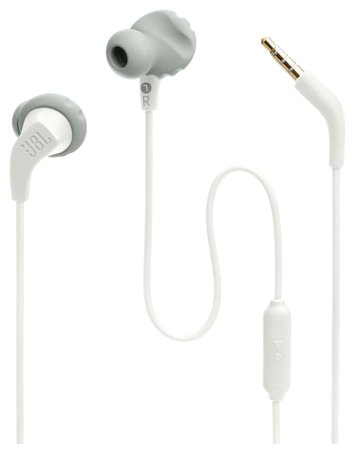 JBL Endurance Run 2 Sport In-Ear Oordopjes met 3.5mm Jack Aansluiting Wit afbeelding 8