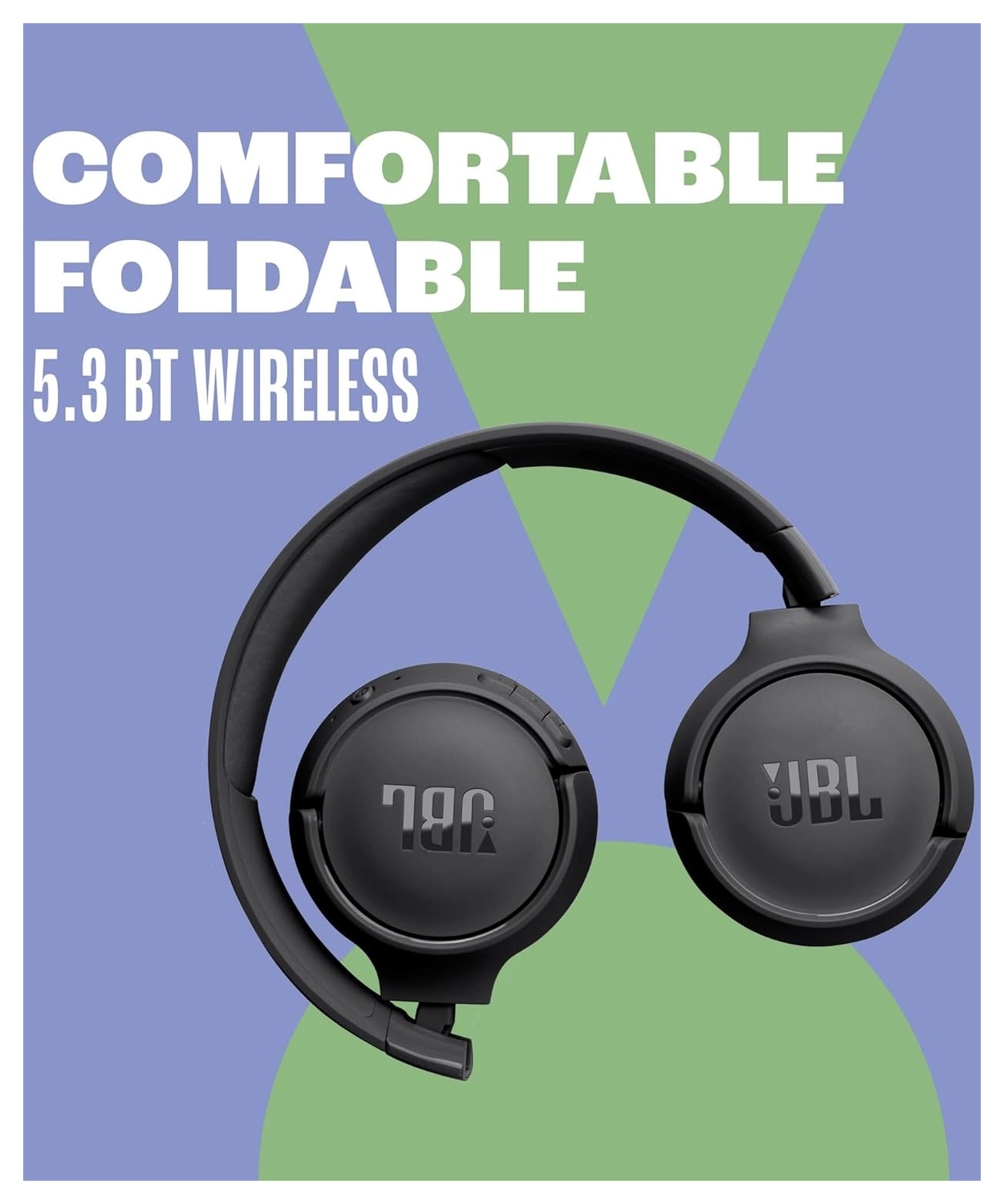 JBL Tune 520BT Draadloze Bluetooth On-Ear Koptelefoon met 57u Batterij Zwart afbeelding 9