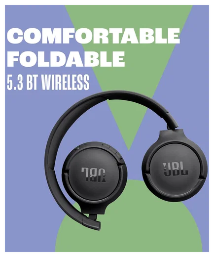 JBL Tune 520BT Draadloze Bluetooth On-Ear Koptelefoon met 57u Batterij Zwart afbeelding 9