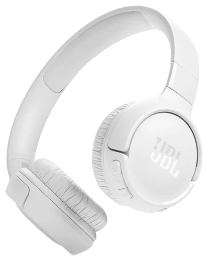 JBL Tune 520BT Draadloze Bluetooth On-Ear Koptelefoon met 57u Batterij Wit afbeelding 1