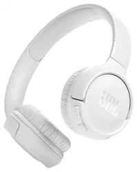 JBL Tune 520BT Draadloze Bluetooth On-Ear Koptelefoon met 57u Batterij Wit afbeelding
