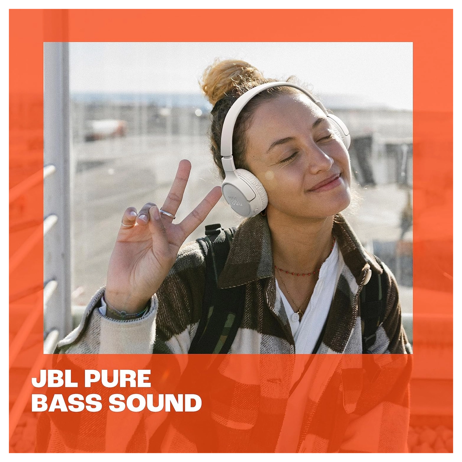 JBL Tune 670NC Draadloze Bluetooth On-Ear Koptelefoon met Noise Cancelling Zwart afbeelding 5