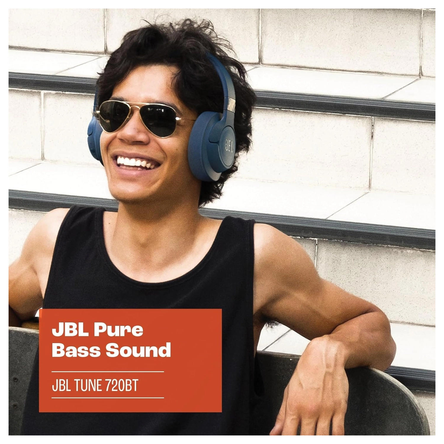 JBL Tune 720BT Draadloze Bluetooth Over-Ear Koptelefoon met 76u Batterij Paars afbeelding 5
