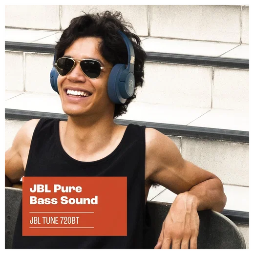 JBL Tune 720BT Draadloze Bluetooth Over-Ear Koptelefoon met 76u Batterij Paars afbeelding 5